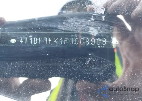 2015 Toyota Camry Le from USA, damaged, VIN 4T1BF1FK1FU068908